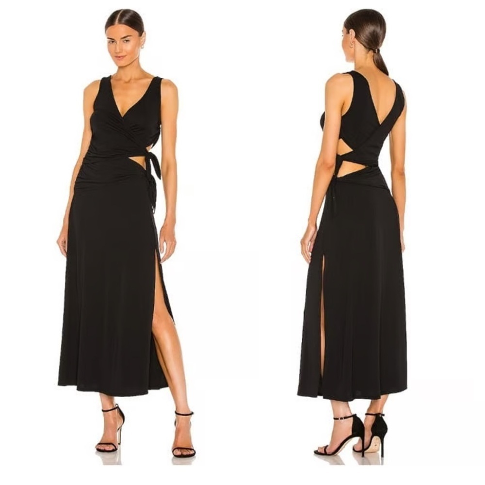 LPA Raina Dress cross straps size small